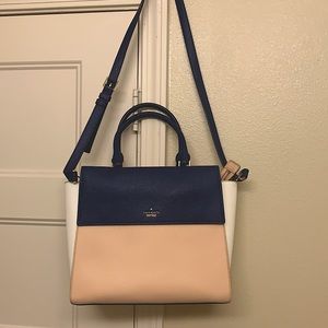 Kate Spade Color Block Medium Satchel
